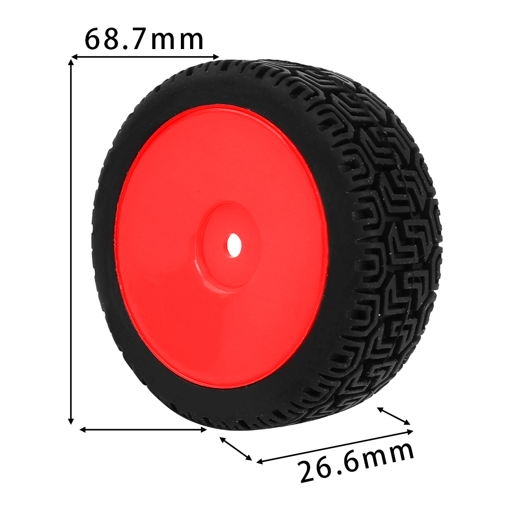 4 Adet 1/10 RC Yol Arabası Tek - Tire Insert Foam incelemesi ve fiyatı
