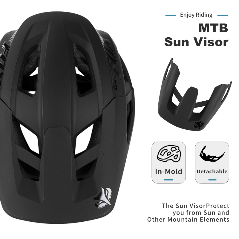 BATFOX Dağ Bisikleti Kaskı, Sp - Mountain Biking Gear For Men incelemesi ve fiyatı