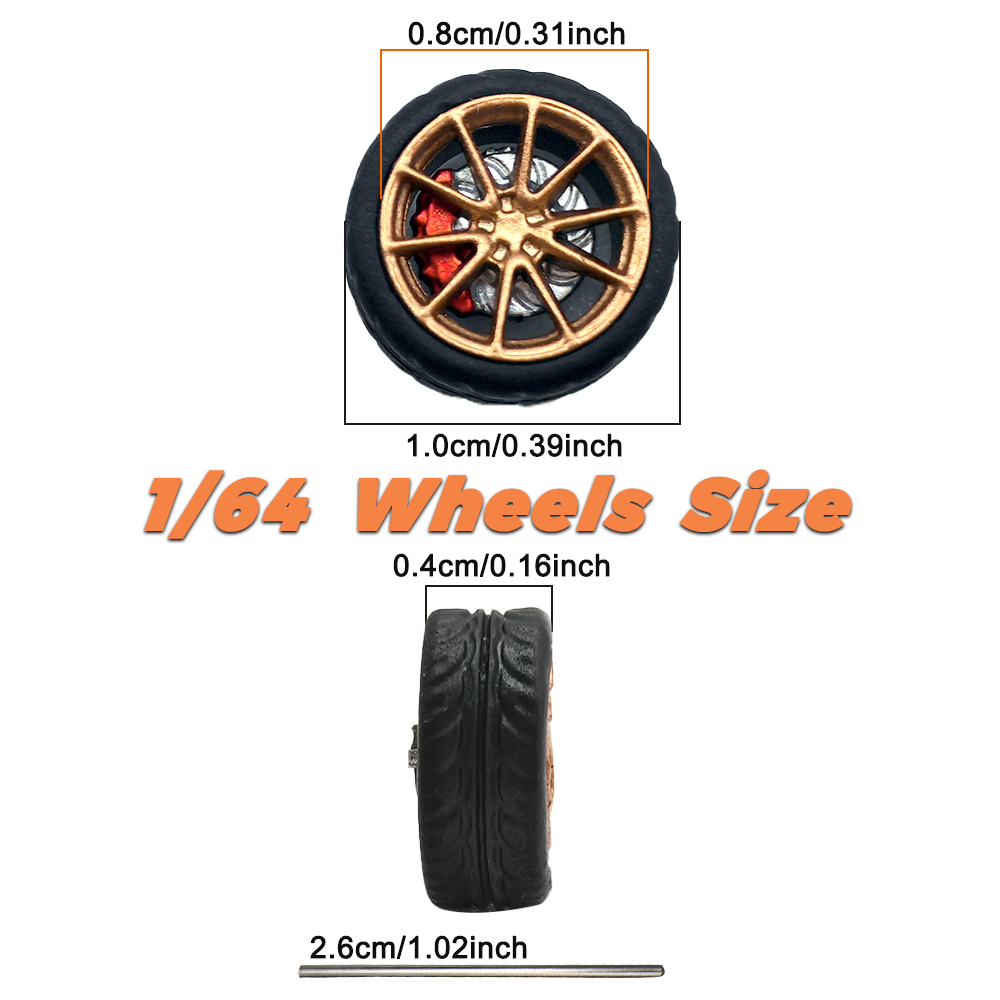1/64 Model Araba Tekerlekleri  - Tire Insert Foam incelemesi ve fiyatı